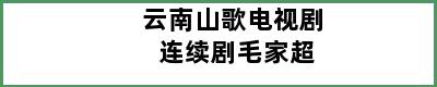 云南山歌电视剧 连续剧毛家超